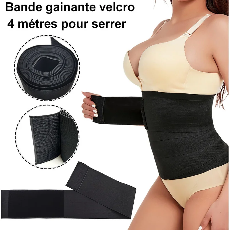 Bande Gainante 4 Métres Pour Serrer Le Ventre 1 Bande Gainante 4 Métres Pour Serrer Le Ventre
