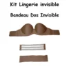 Bandeau Invisible Dos Transparent