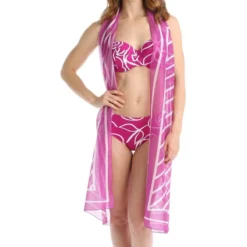 Bikini Classique Empreinte Bloom Orchidée