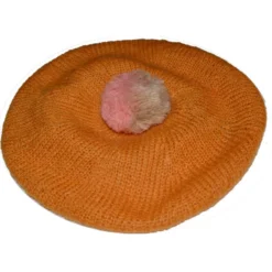Bonnet Beret à Pompom Bonnefoy -Chantelle Soldes Magasin bonnet beret a pompom bonnefoy 2