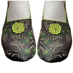 Chausson Imprimé Ixli Fleurs De Cacao