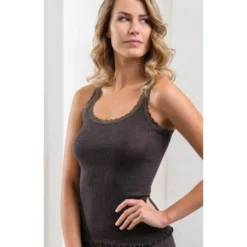 Debardeur Dentelle Laine Et Soie -Chantelle Soldes Magasin debardeur dentelle laine et soie 2