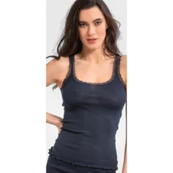 Debardeur Dentelle Laine Et Soie -Chantelle Soldes Magasin debardeur dentelle laine et soie 5