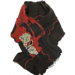 Echarpe Berthe Aux Grands Pieds Chats Et Oiseau