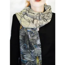 Etole Imprimé Sous Le Vent Marieantoilette