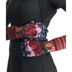 Gants Dub Et Drino Bambou Imprimé Cordon