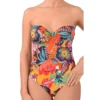Maillot Bustier Balconnet Empreinte Sun
