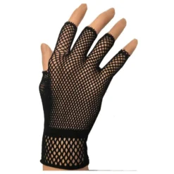 Mitaines Résille Noires Fines Courtes -Chantelle Soldes Magasin mitaines resille noires fines courtes 2