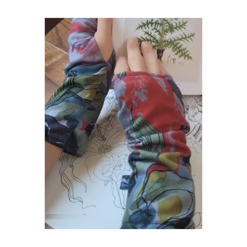 Mitaines Reversibles Flora Lillith Marieantoilette 1 Mitaines Reversibles Flora Lillith Marieantoilette