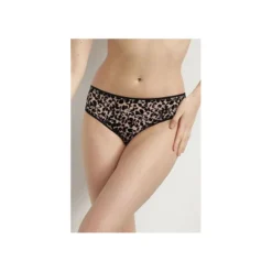 Slip Dim Generous Effet Tatoo Léopard