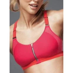 Soutien Gorge Sport Triaction ZIP Rose