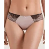String Aubade Femme Glamour Dentelle Et Soie
